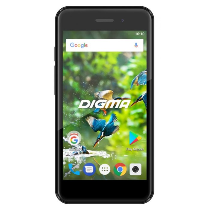 Смартфон Digma LINX A453 Black, 8Gb 2sim, 4.5" TN, 854х480, 5Mp, черный