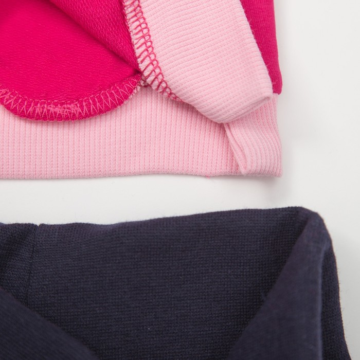 Комплект для девочки (кофта,брюки), рост 86-92 см, цвет фуксия D1802-2_М