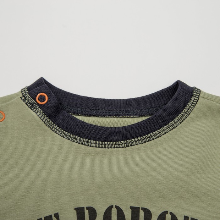 Комплект для мальчика (кофта,брюки), рост 104-110 см, цвет фисташковый М1902-1