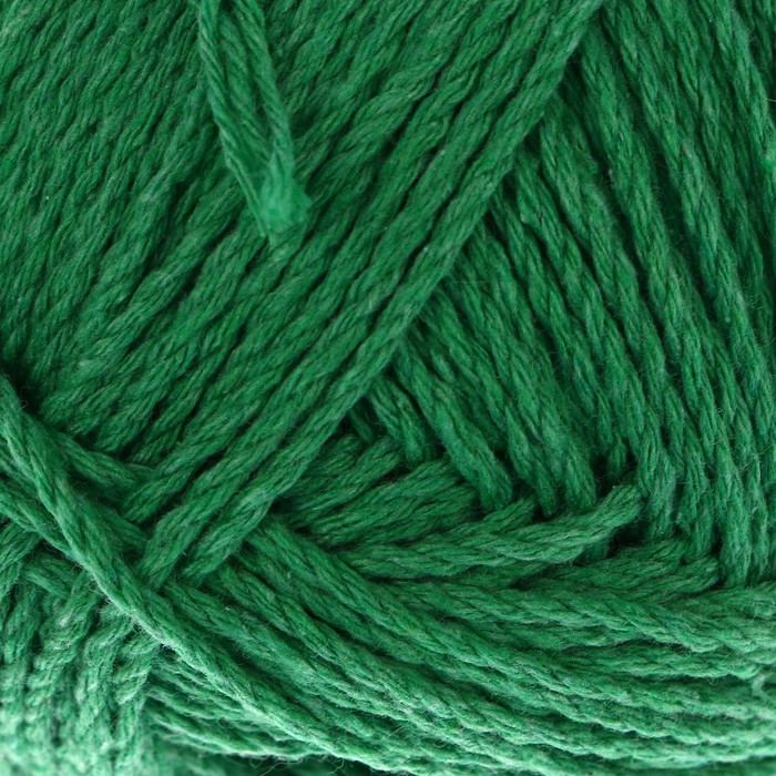Пряжа "Мягкий хлопок" 70% хлопок, 30% нейлон 220м/100гр (044 трава)