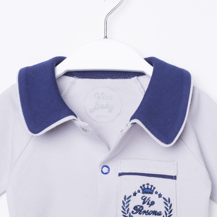 Кофточка детская, рост 74 см, цвет серый М1402-2_М