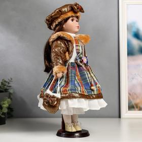 Кукла коллекционная "Цветана в коричневом" 40 см от Сима-ленд