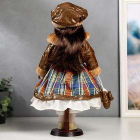 Кукла коллекционная "Цветана в коричневом" 40 см от Сима-ленд