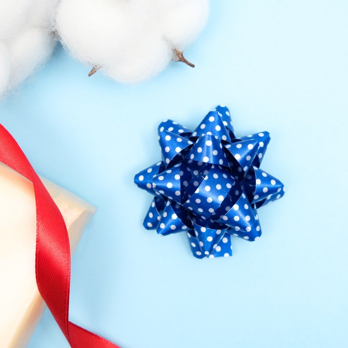 Бант-звезда №5 (ФАСОВКА 50 ШТ), МИКС