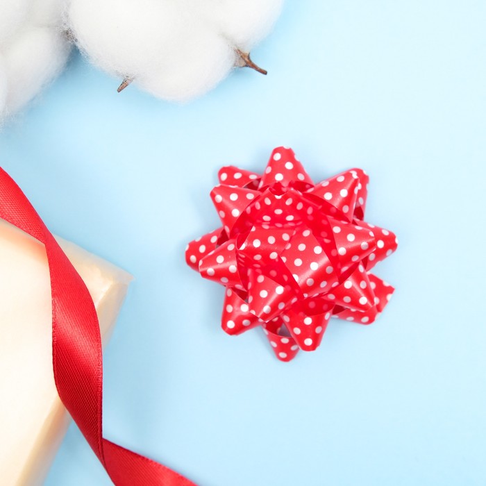 Бант-звезда №5 (ФАСОВКА 50 ШТ), МИКС