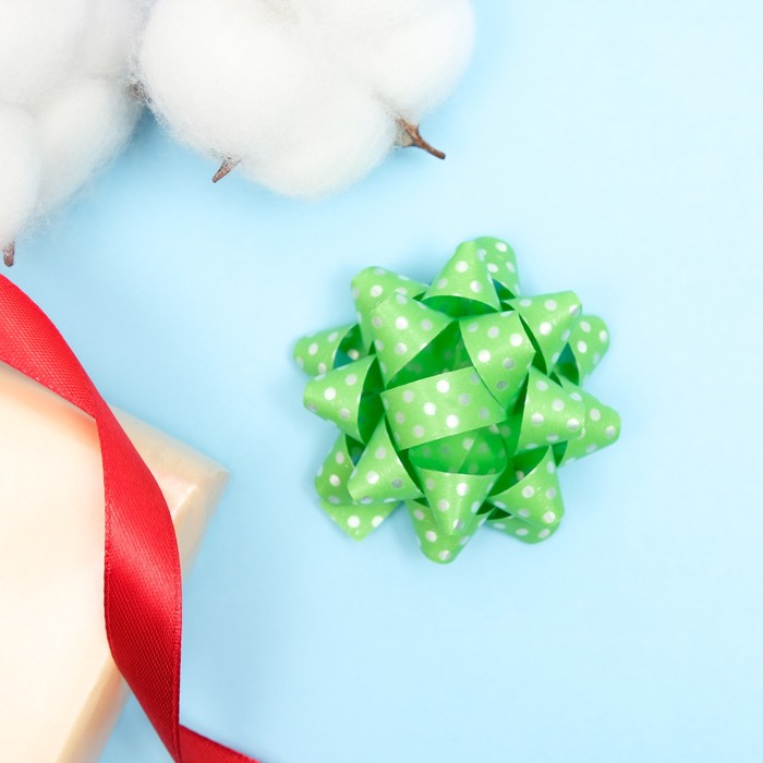 Бант-звезда №5 (ФАСОВКА 50 ШТ), МИКС