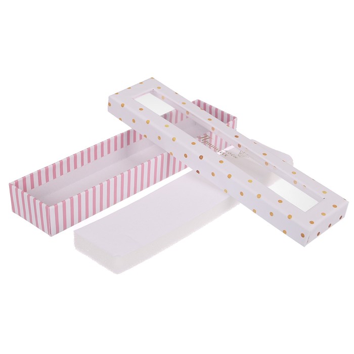 Подарочная коробочка под браслет «Моей принцессе», 4,5 х 20 х 2,5 см