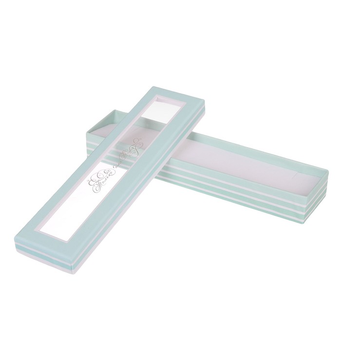 Подарочная коробочка под браслет «От всего сердца», 4,5 х 20 х 2,5 см