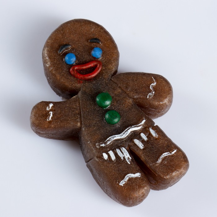 Фигурное мыло "Пряник" коричневый 60гр