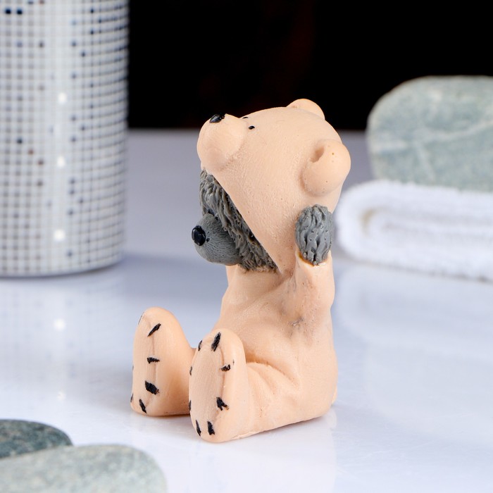Мыло фигурное "Мишка в костюме медведя" 105 г
