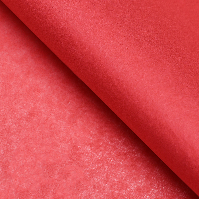 Бумага упаковочная тишью, красная, 50 х 66 см цена и фото