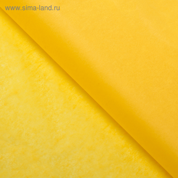 

Бумага упаковочная тишью, желтый, 50 см х 66 см