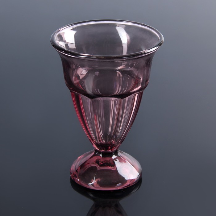 Бокал 250 мл "Бурбон", цвет розовый