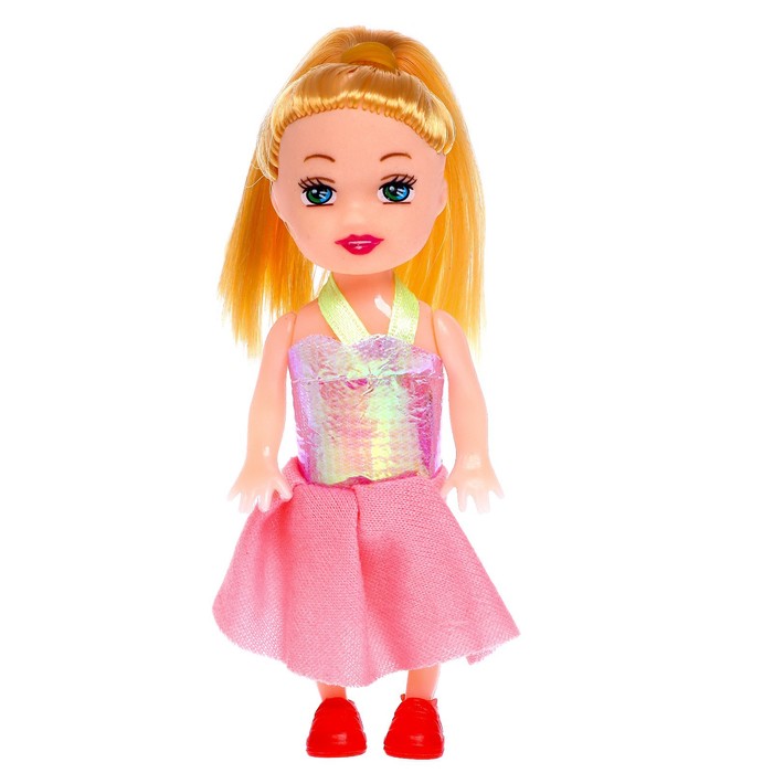 Кукла малышка «Рита» в платье, МИКС самая модная кукла рита