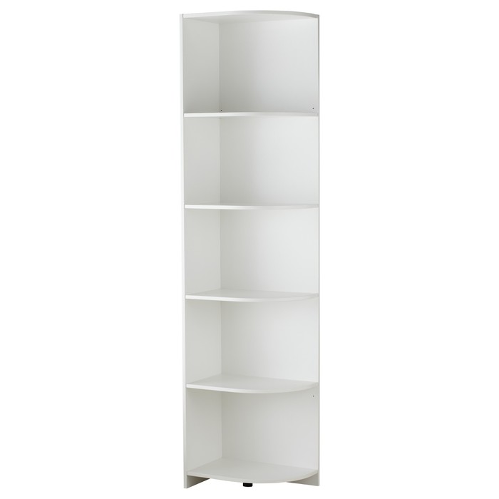 Торцевая секция ШЁК, 37x58x236 см, белый