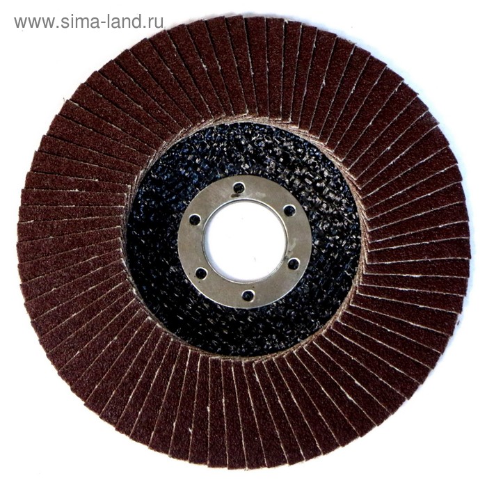 Круг лепестковый торцевой ABRAFLEX FLD-10, P100, 125 х 22,2 мм