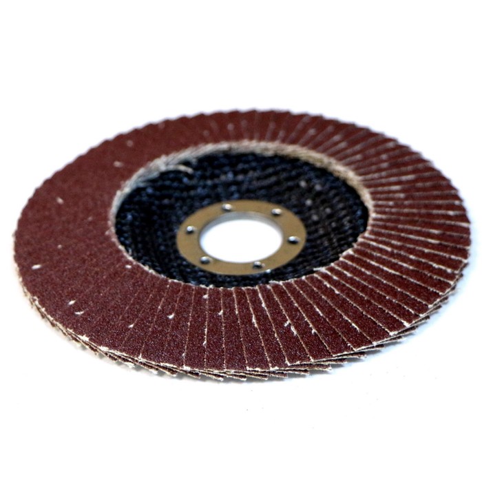 Круг лепестковый торцевой ABRAFLEX FLD-10, P120, 125 х 22,2 мм