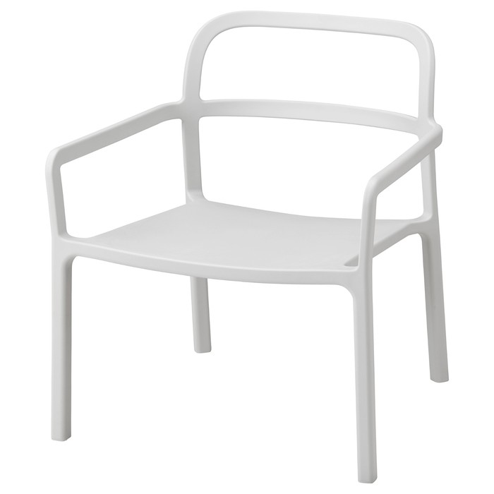 Кресло для дома и сада ЮППЕРЛИГ, светло-серый