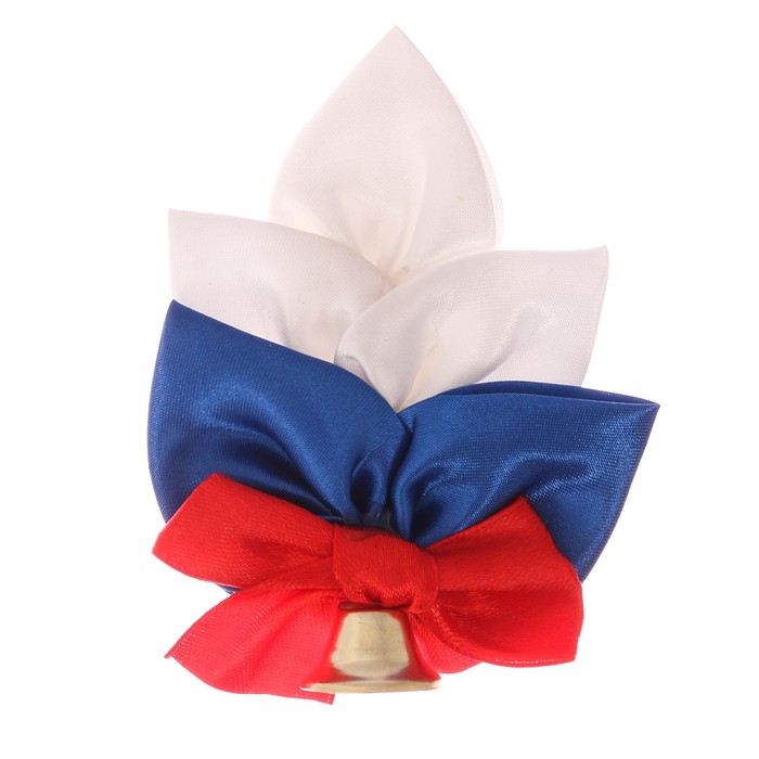 Бутоньерка выпускника "Триколор"