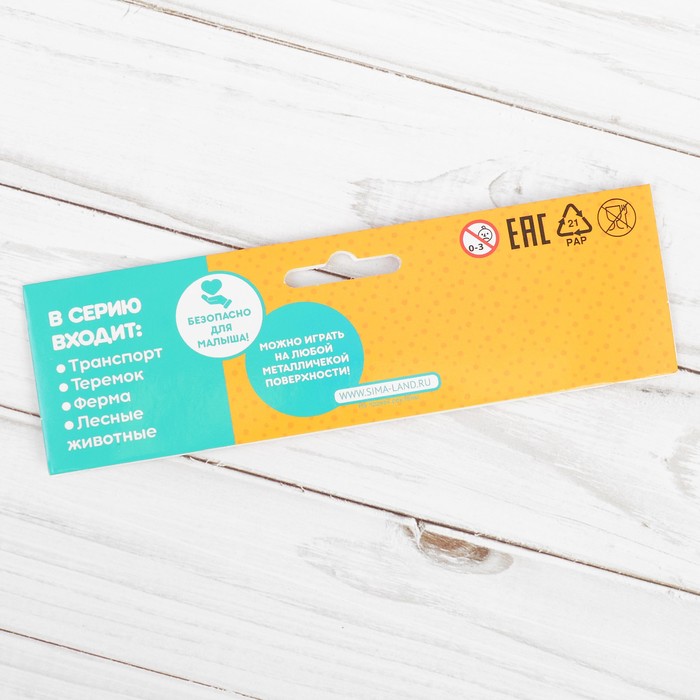 Магниты мягкие "Теремок", набор 8 шт.