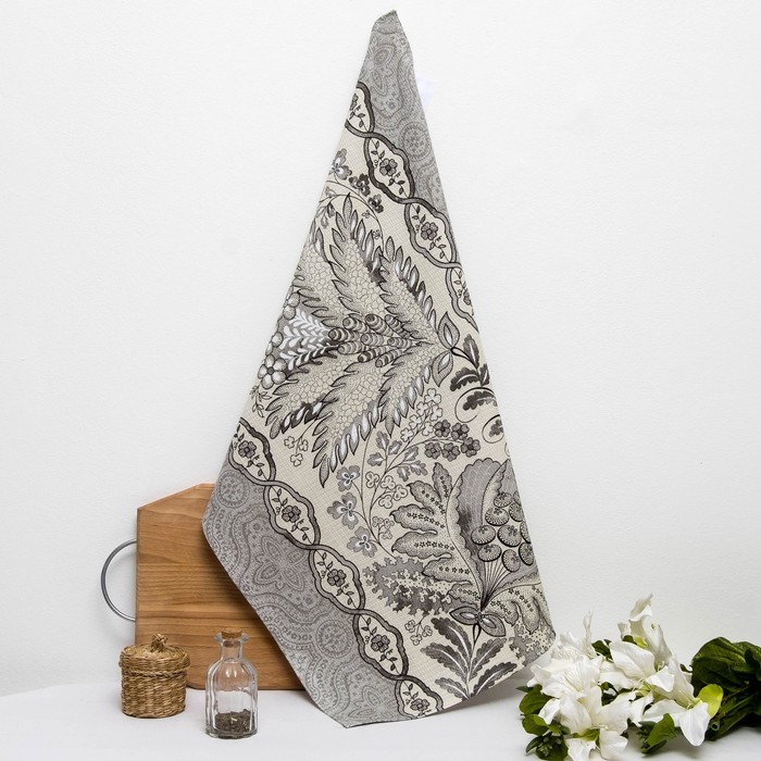 Полотенце вафельное Романтика "Серебряный век" 50х70 см