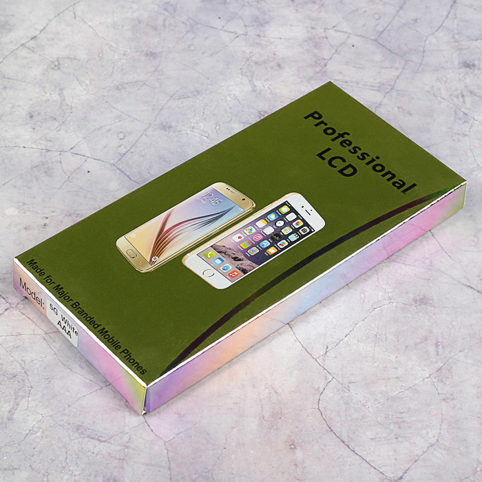 Дисплей для iPhone 5 + тачскрин белый с рамкой, качество AAA+