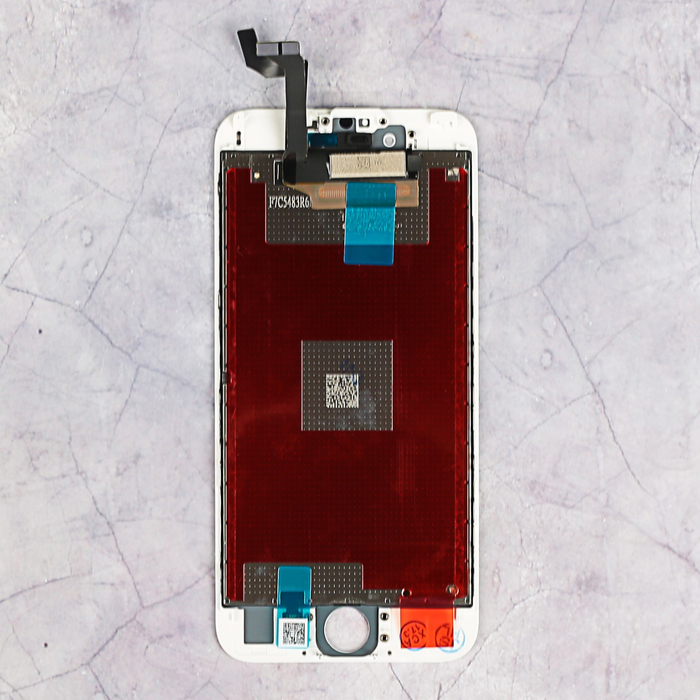 Дисплей для iPhone 6S + тачскрин белый с рамкой, качество AAA+