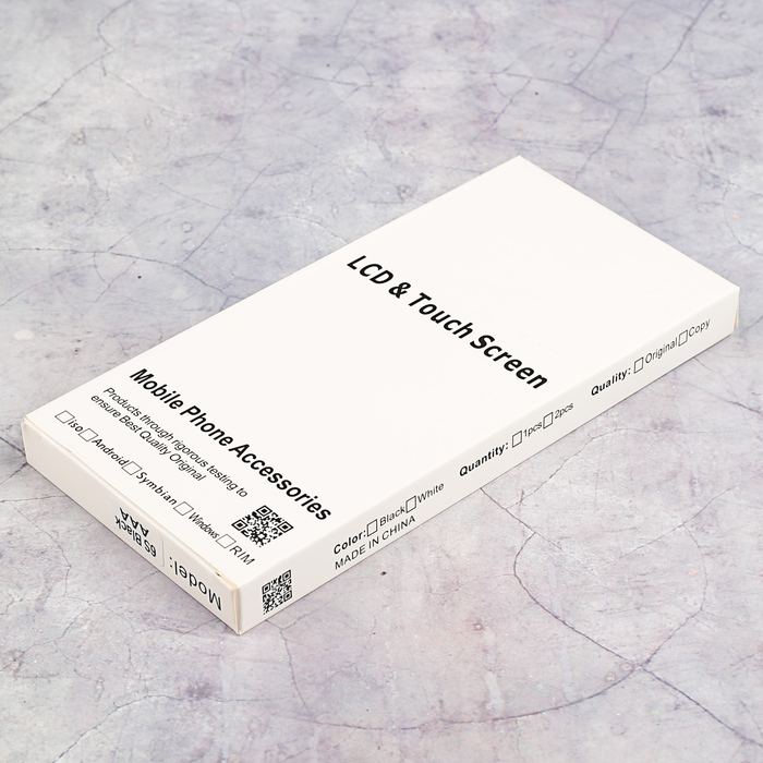 Дисплей для iPhone 6S + тачскрин черный с рамкой, качество AAA+