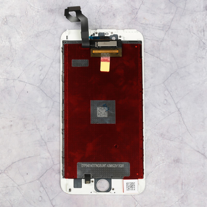 Дисплей для iPhone 6S Plus + тачскрин белый с рамкой, качество AAA+