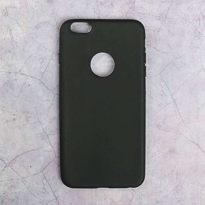 Накладка силиконовая для iPhone 6 Plus, черная
