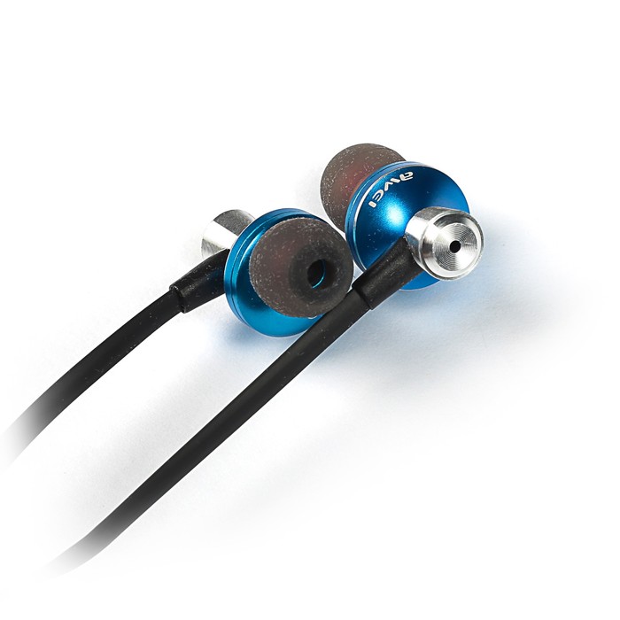 Гарнитура беспроводная Awei A860BL, bluetooth 4.0, 55 мАч, синяя