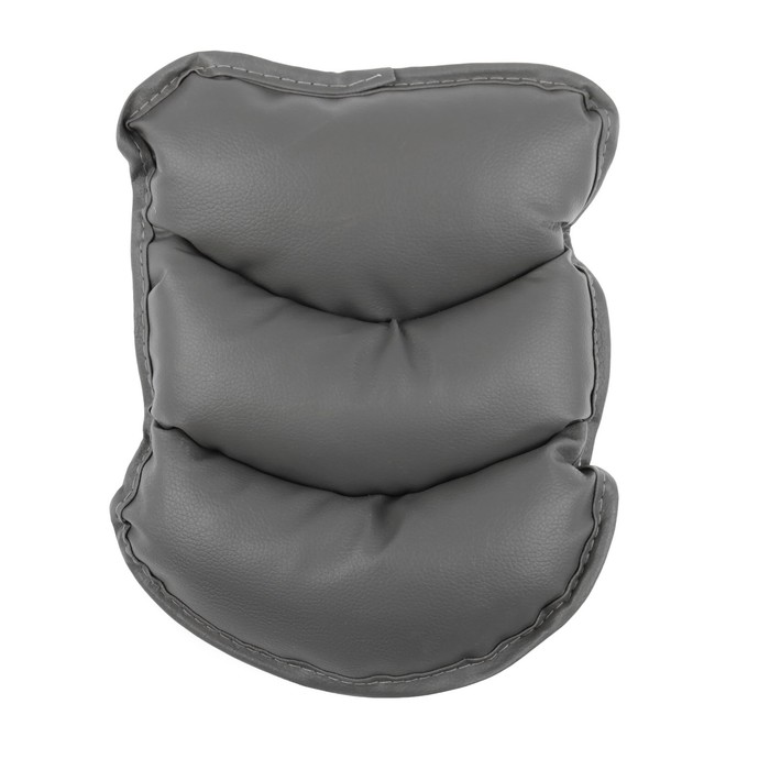 Подушка на подлокотник, экокожа, серый