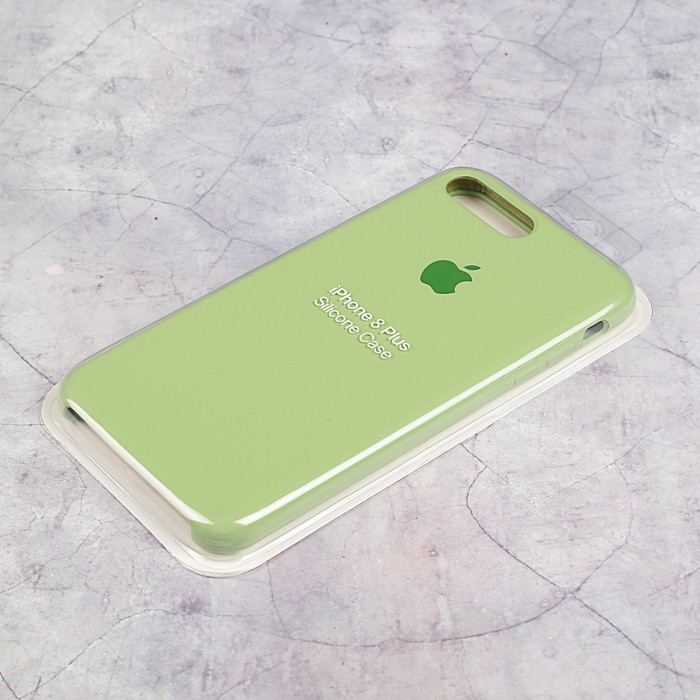 Чехол Apple Silicone Case для iPhone 7/8 Plus, цвет мятный