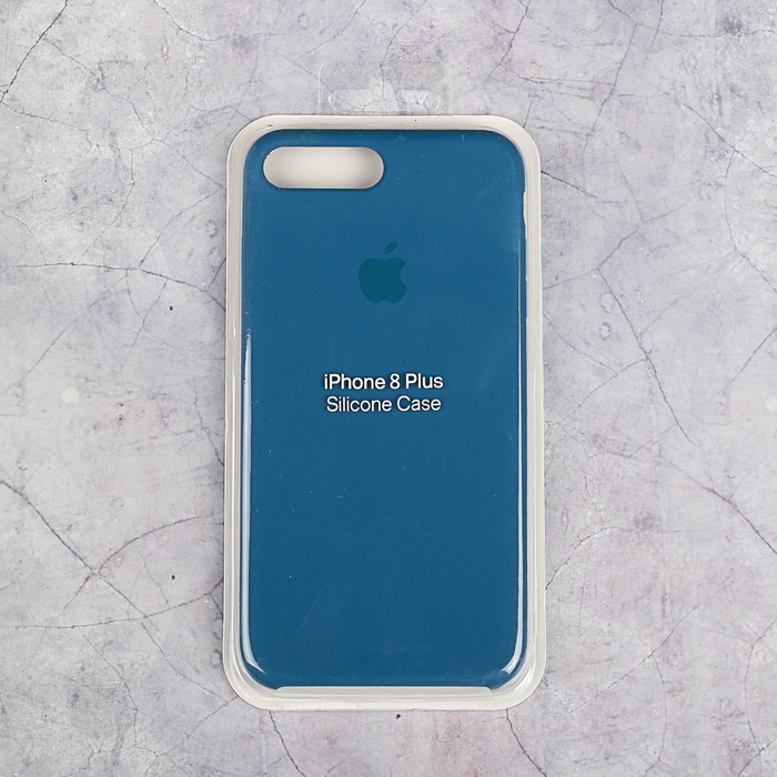 Чехол Apple Silicone Case для iPhone 7/8 Plus, синий