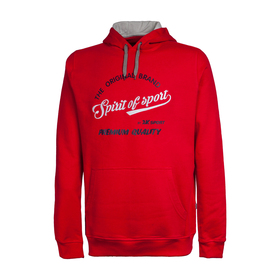 

Худи мужское 2K Sport Spirit, red/silver, M