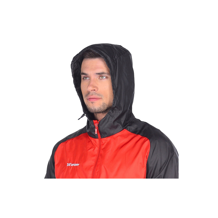 Ветровка 2K Sport Fusion, black/red/silver, M