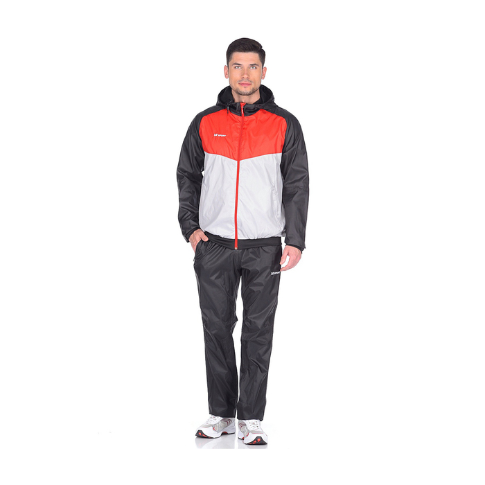 Ветровка 2K Sport Fusion, black/red/silver, S