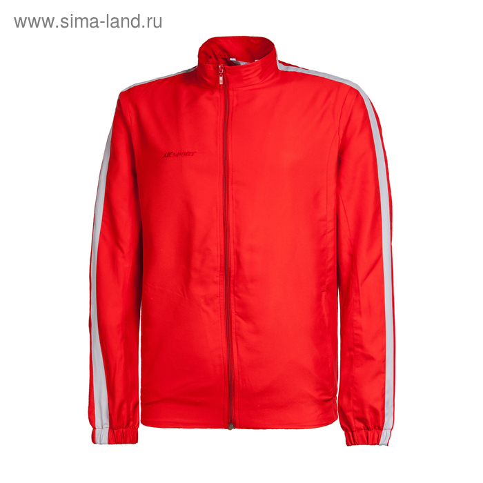 фото Куртка спортивная 2k sport futuro, red/silver, размер l 2к