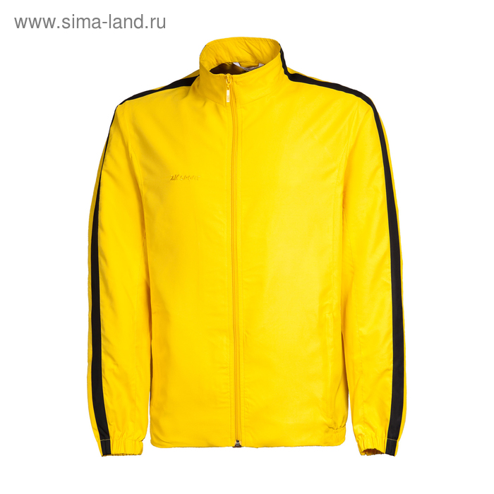 фото Куртка спортивная 2k sport futuro, yellow/black, размер s 2к
