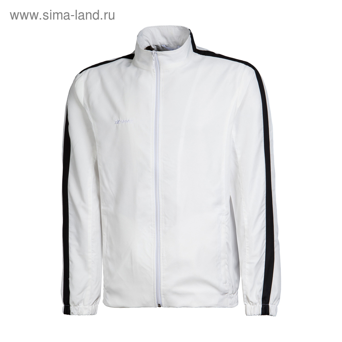 фото Куртка спортивная 2k sport futuro, white/black, размер l 2к