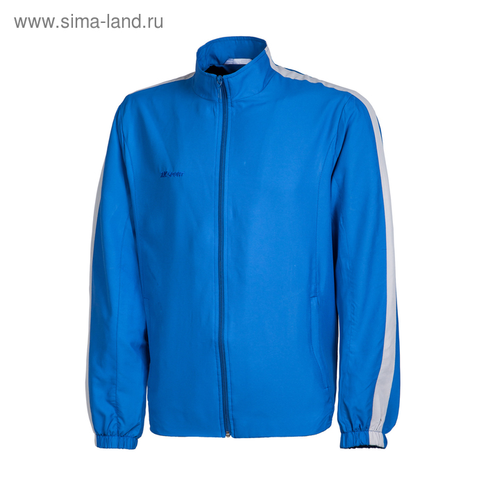 фото Куртка спортивная 2k sport futuro, royal/silver, размер l 2к