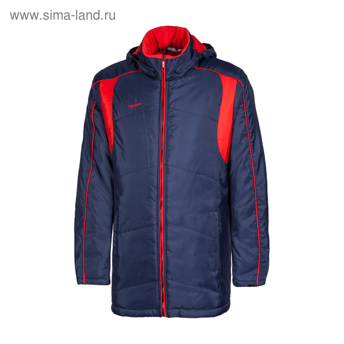 фото Куртка утеплённая 2k sport vettore, navy/red, размер l 2к