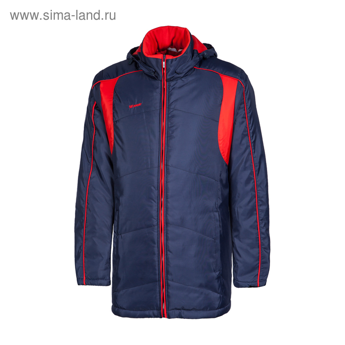 фото Куртка утеплённая 2k sport vettore, navy/red, размер m 2к