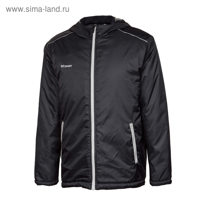 фото Куртка утепленная 2k sport futuro, black/silver, размер l 2к