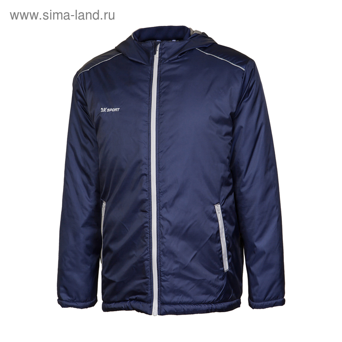 фото Куртка утепленная 2k sport futuro, navy/silver, размер s 2к