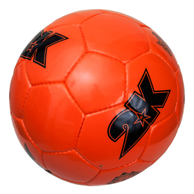

Мяч футбольный 2K Sport Merkury, neon-orange/black, размер 5