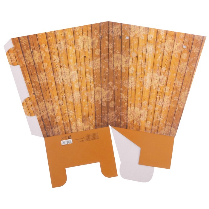 Коробка трапеция «Дерево», микрогофра, 23,6 х 24,5 х 15 см