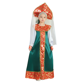 Карнавальный костюм 'Хозяйка медной горы' для девочки, рост 110-116 см Ош