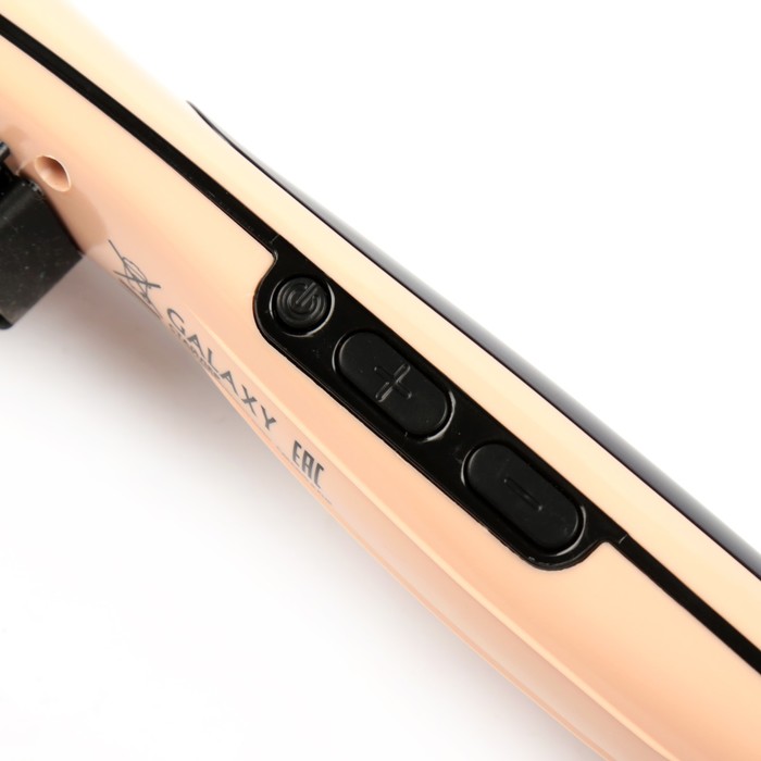 Расческа-выпрямитель Galaxy GL 4632, 50 Вт, макс. темп. 230 С, керам. покрытие, ЖК-дисплей