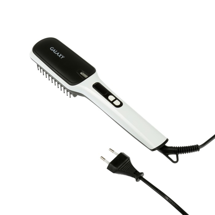 Расческа-выпрямитель Galaxy GL 4633, 50 Вт, макс. темп. 210 С, керам. покрытие, ЖК-дисплей, 334153